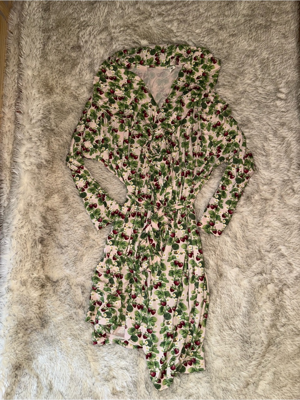 Kate Quinn Strawberry Robe